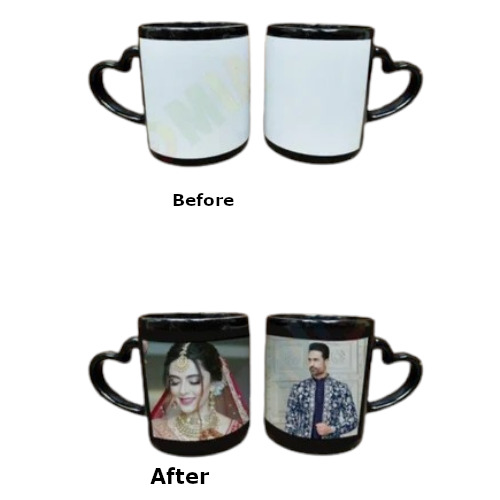Patch Heart Handle Mug