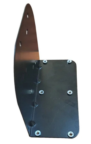 Pump Mounting Plate - Color: Silver