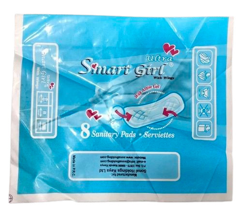 Sanitary Pad Printed Packaging Pouch