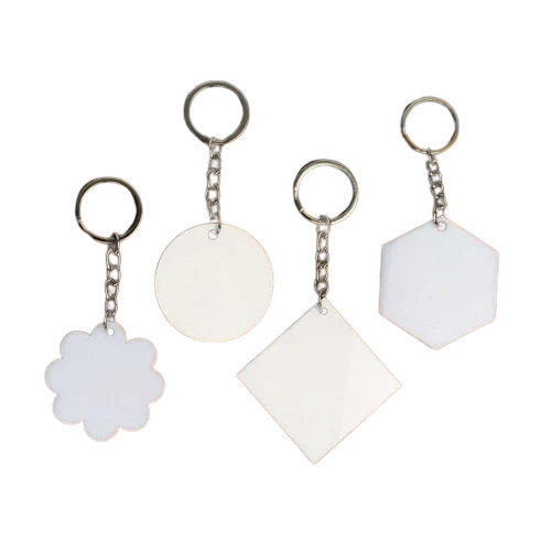 Sublimation Wooden Keychain