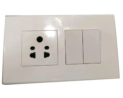 Two Way Modular Switches - Color: White