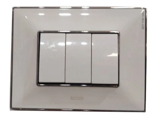 White Gm Three Way Modular Switches - Color: Customize