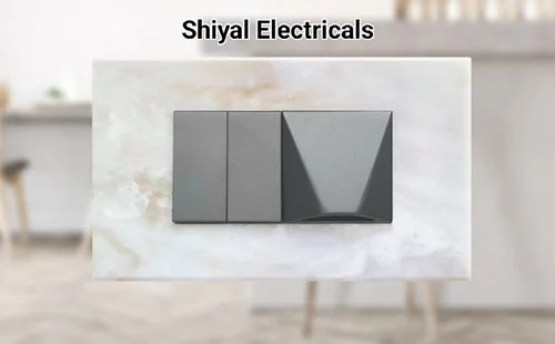 White Switch Plate - Features: Durable