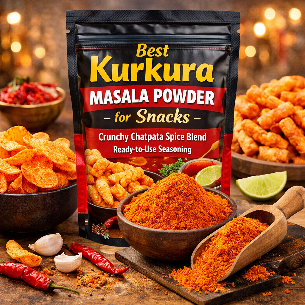 Best Kurkura Masala Powder for Snacks | Crunchy Chatpata Spice Blend | Ready-to-Use Seasoning