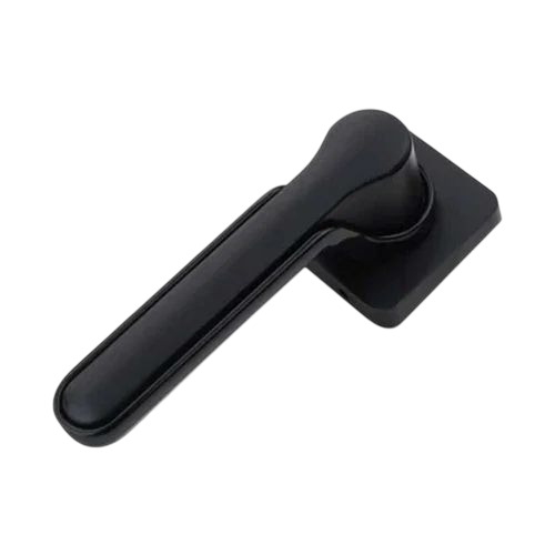 Black Zinc Mortise Handle Lock Set