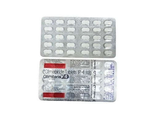 Glimepiride 4 Mg Tablet