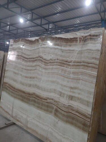 Italian White Brown Marbles