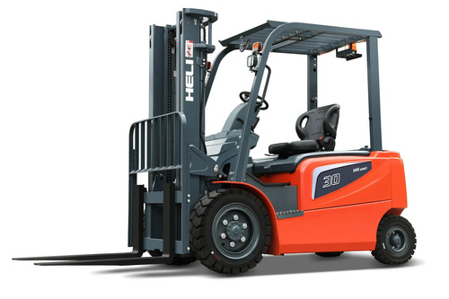 Low Noise Electric Forklift - Application: Material Yard
