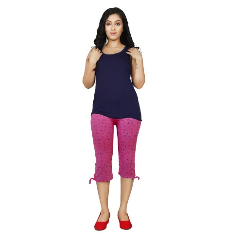 Pink Rr Capri Pant