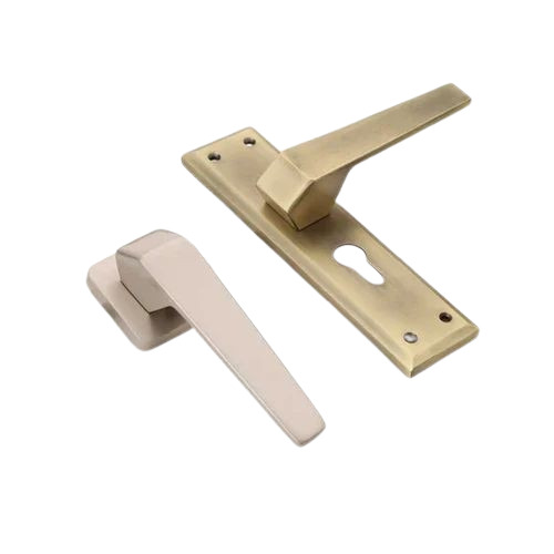 Silver Zinc Mortise Door Handle