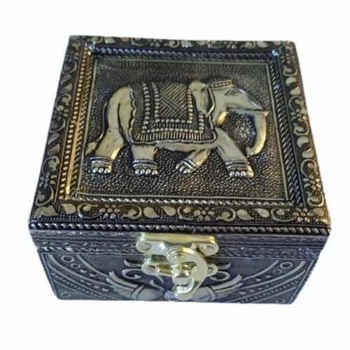 Teak Wooden Square Box