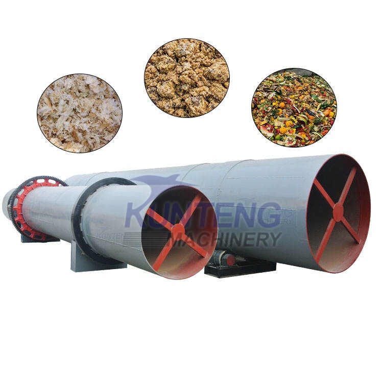  Industrial Rotary Drum Dryer - Color: Customized