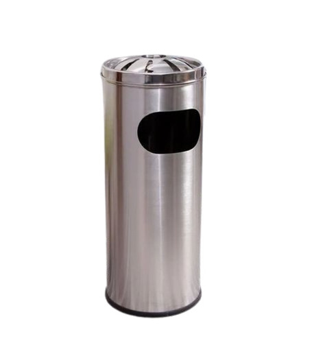 10 L Stainless Steel Ash Can Dustbin