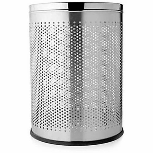 10 L Stainless Steel Perforated Dustbin