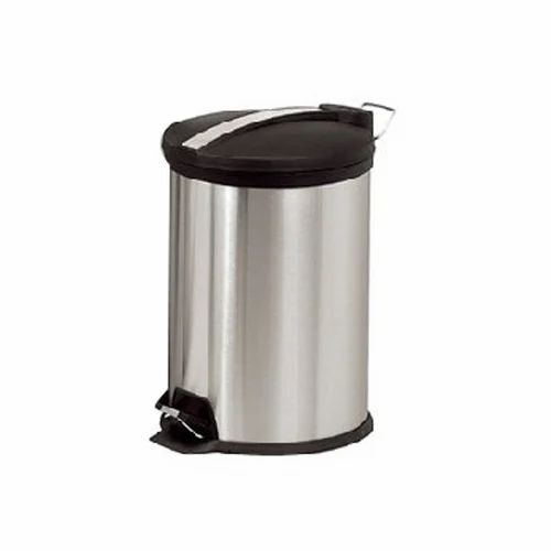5 L Stainless Steel Foot Pedal Dustbin