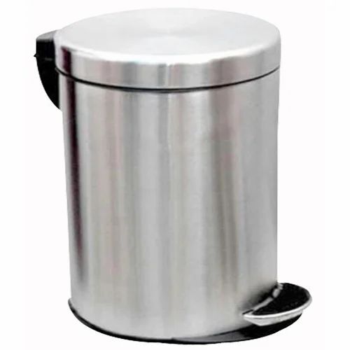 5 L Stainless Steel Pedal Dustbin