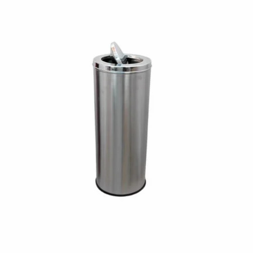 8 Liters Stainless Steel Swing Dustbin