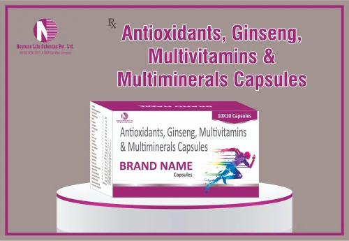 Antioxidants, Ginseng, Multivitamin And Multimineral Capsules - Drug Type: General Medicines