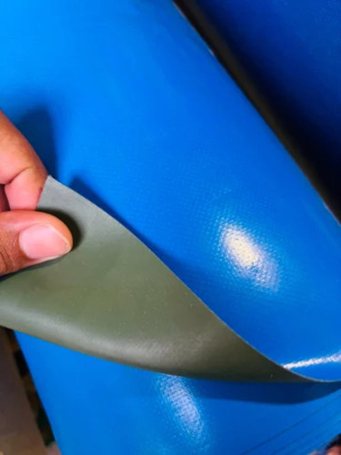Double Sided Pvc Coated Tensile Fabric - Attributes: Uv-Proof