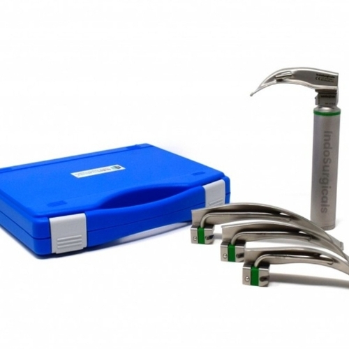 Fiber Optic Led Laryngoscope Set Macintosh