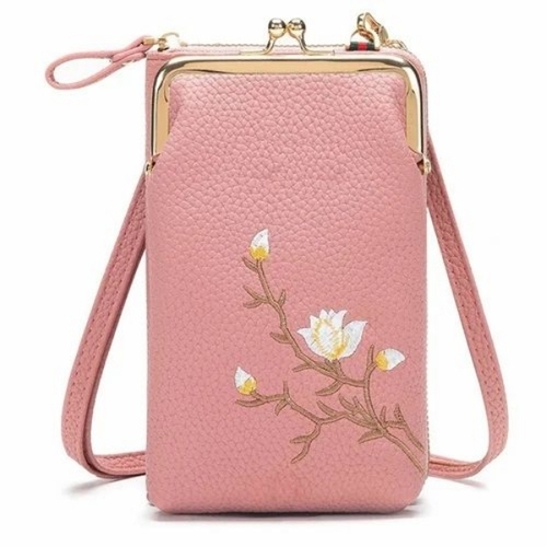 Leather Ladies Mobile Purse