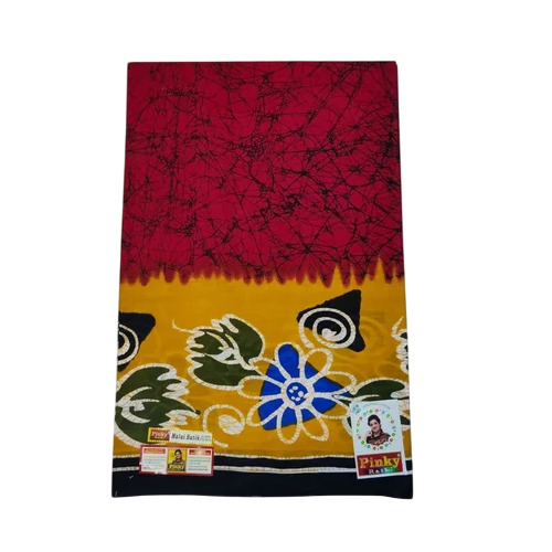 Malai Batik Printed Cotton Saree