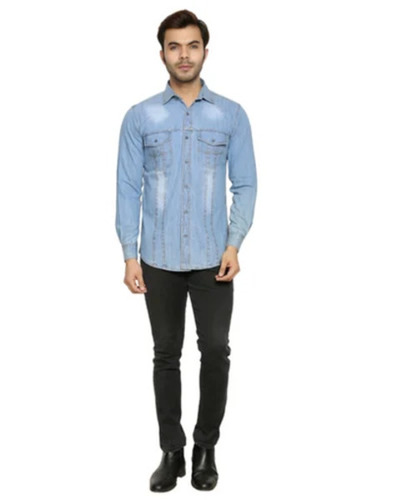 Mens Denim Shirts - Age Group: Adults