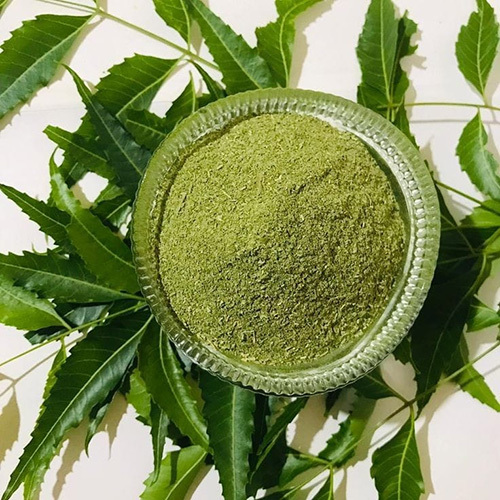 Neem Leaf Extract Powder - Color: Green