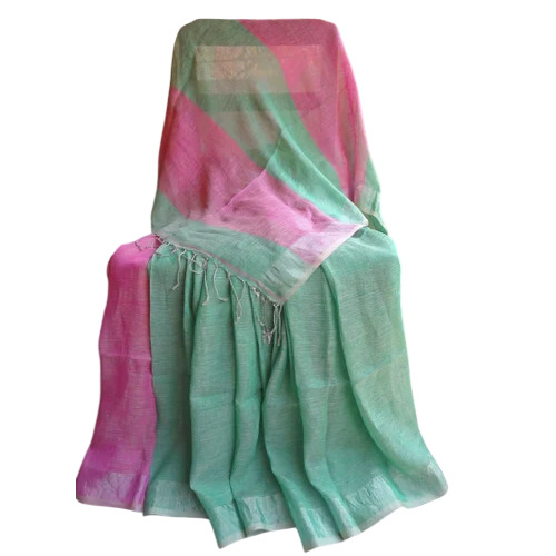 Pure 100 Count Linen Sarees