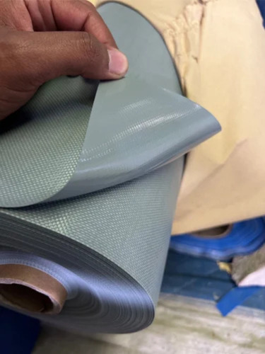 Pvc Plain Coated Tensile Fabric - Attributes: Tear-Resistant