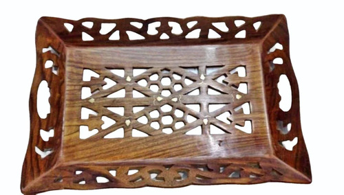 Rectangular Wooden Serving Tray - Color: Customized