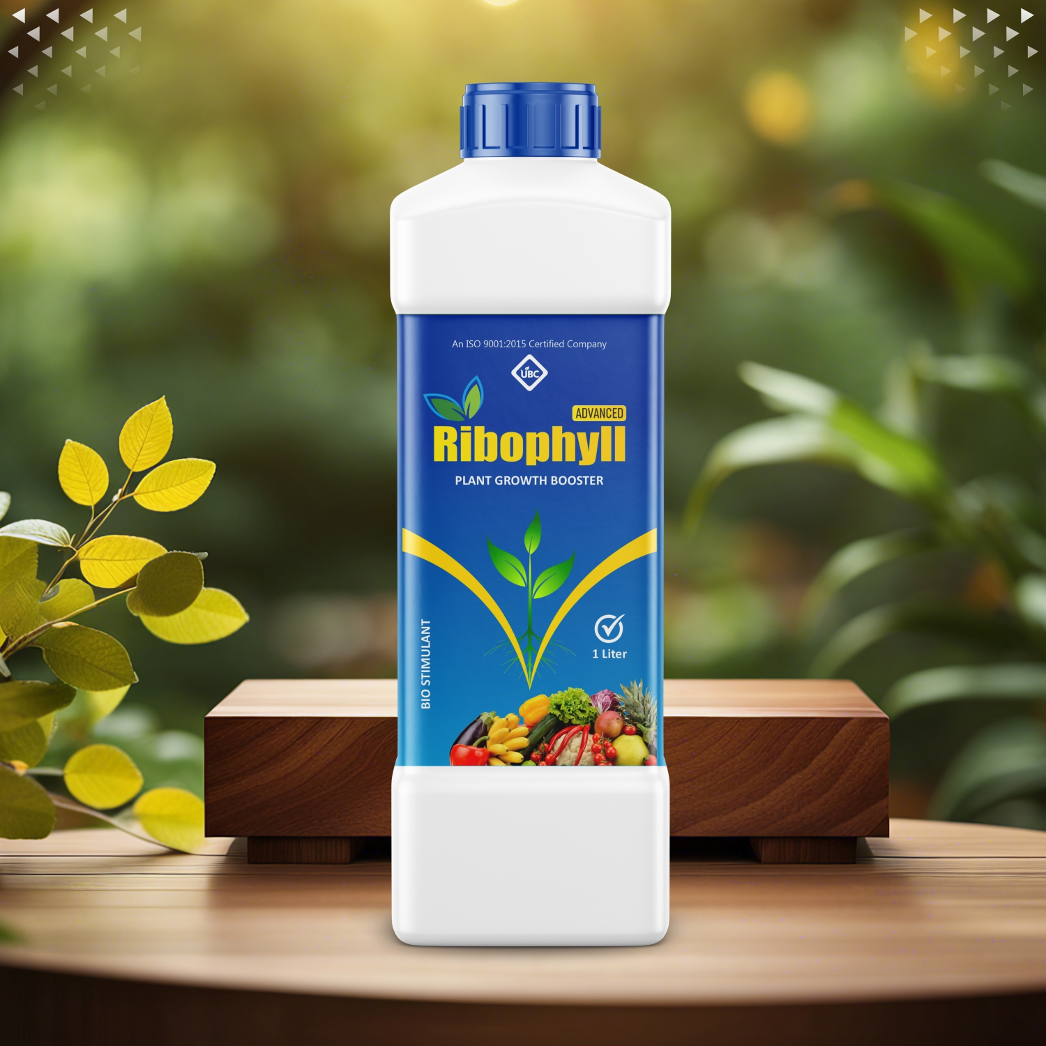 Ribophyll Humic Acid 4% + Fulvic Acid 2% L Plant Growth Booster - Formulations Type: Liquid