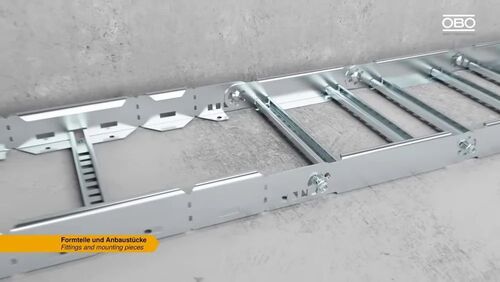 Silver Color Ladder Cable Tray