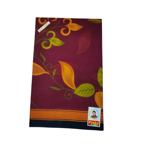 Sonar Bangla Cotton Saree - Color: Maroon Base
