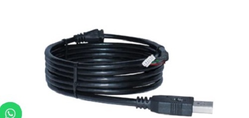 Usb 2.0 Data Cable For Mantra Mfs100 Biometric Scanner - Color: Black