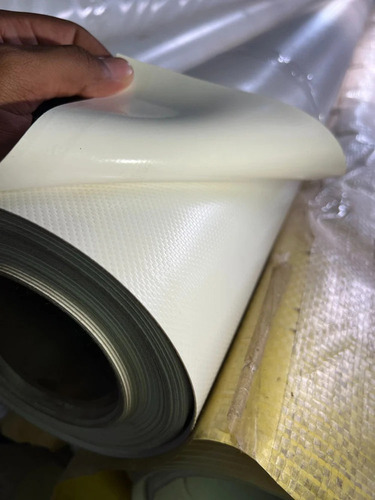 Weather Resistant White Tensile Fabric - Attributes: Waterproof