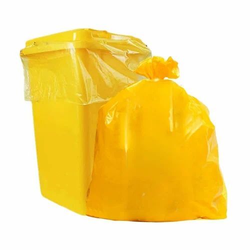 Yellow Color Garbage Bags