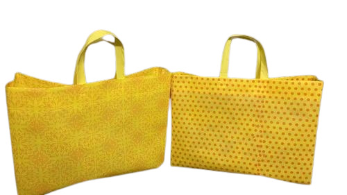 Yellow Color Non Woven Laminated Bags