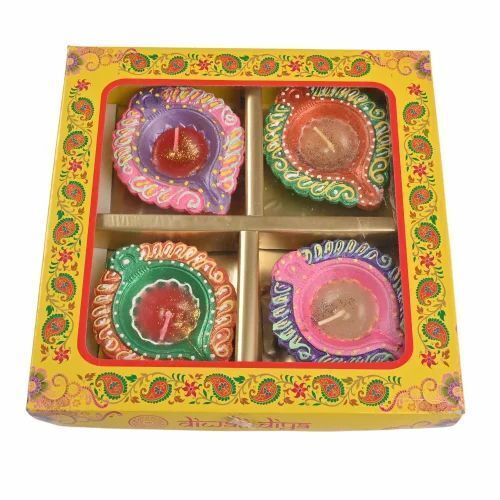 4 Piece Wax Candle Set