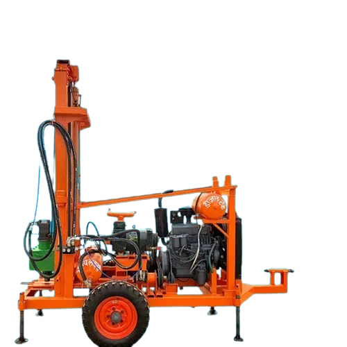 500 Feet Heavy Duty Portable Bore Well Drilling Machine