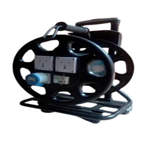 Cable Reel Assembly With Trolly