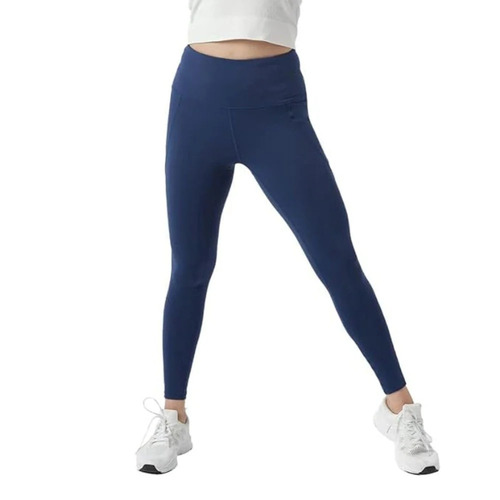 Ladies Navy Blue Cotton Leggings