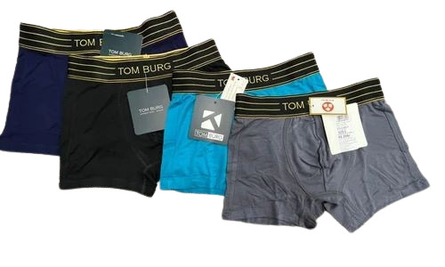 Men Multicolor Plain Trunk 