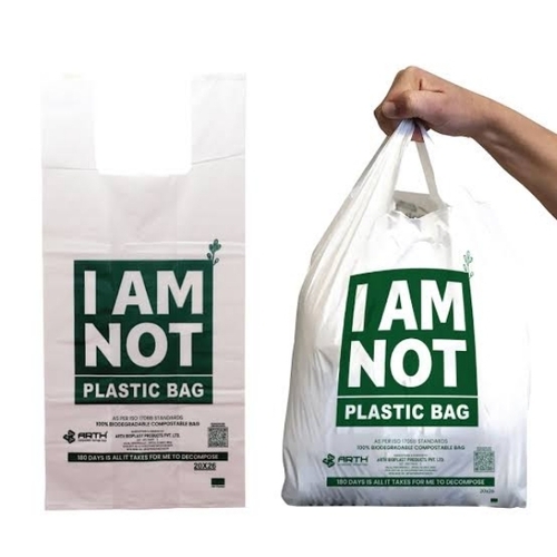 Printed Biodegradable Carry Bags