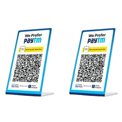 Qr Code Display Stand
