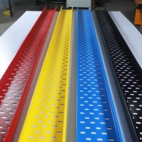 Durable Finish Powder Coated Perforated Cable Tray
