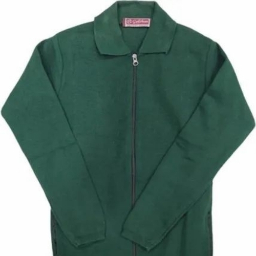 Green Full Sleeves Woolen Men Sweater