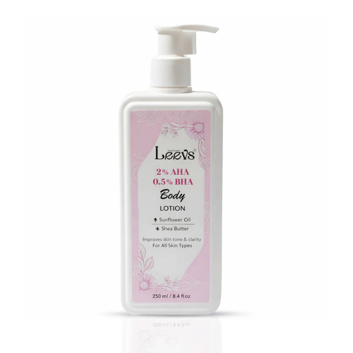 Leevs 2% Aha 0.5% Bha Body Lotion - 250Ml - Quality: Standard Quality