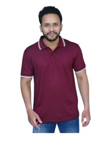 Mens Collar T Shirt