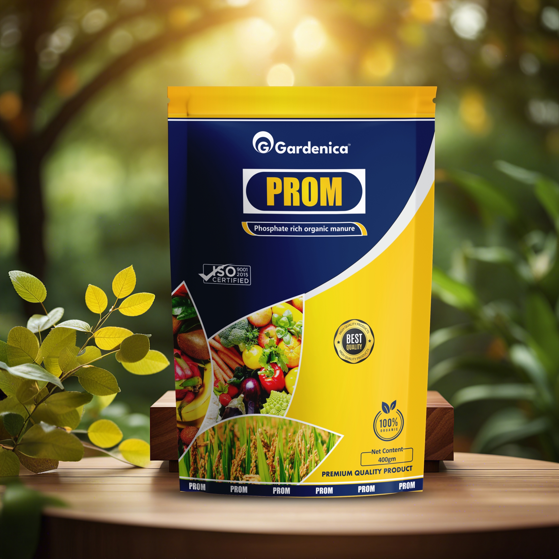 Prom Organic Fertilizer - Application: Agriculture